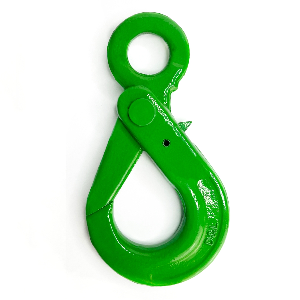 Крюк самозапирающийся с проушиной HITCH, 6-Т8 кл, 1.25 Т Крюк самозапирающийся с проушиной HITCH, 6-Т8 кл, 1.25 Т