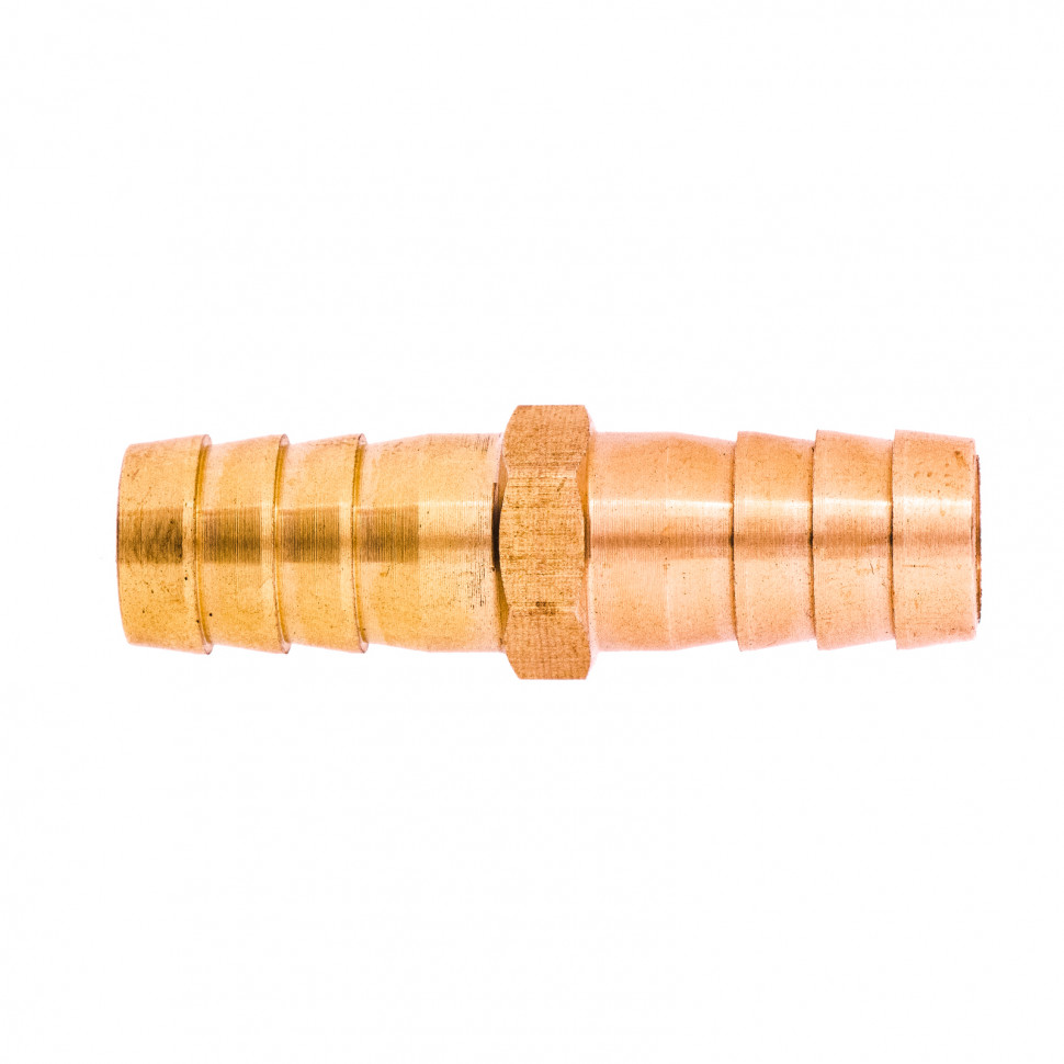 Соединитель для шланга 1/2", латунный// Palisad Соединитель для шланга 1/2", латунный// Palisad