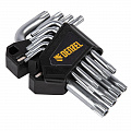 Набор ключей имбусовых Torx-Tempered, TT10-50, CrV, 9 шт.// Deznel Набор ключей имбусовых Torx-Tempered, TT10-50, CrV, 9 шт.// Deznel