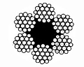 Канат стальной ГОСТ 2688-80 д=14,0 мм Magnus-Profi Канат стальной ГОСТ 2688-80 д=14,0 мм Magnus-Profi