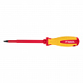 Отвертка Insulated до 1000 В, SL8,0x150 мм, CrMo, 2к рукоятка// Matrix Отвертка Insulated до 1000 В, SL8,0x150 мм, CrMo, 2к рукоятка// Matrix