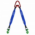 Строп HITCH REGULAR 2СТ 10,0т 5,00м SF6 200мм Строп HITCH REGULAR 2СТ 10,0т 5,00м SF6 200мм