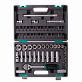 Набор инструментов, 1/2", CrV, пластиковый кейс 60 предметов// Stels Набор инструментов, 1/2", CrV, пластиковый кейс 60 предметов// Stels