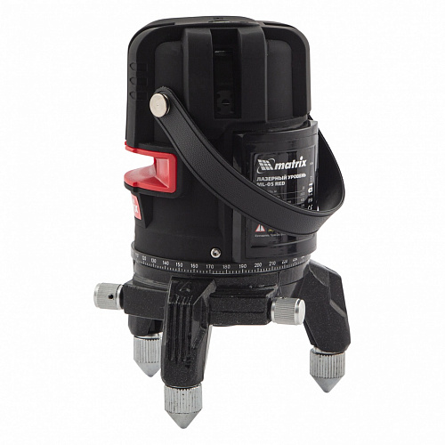 Лазерный уровень ML 05 Red, 20 м, 635 нм, резьба 5/8"// Matrix Лазерный уровень ML 05 Red, 20 м, 635 нм, резьба 5/8"// Matrix