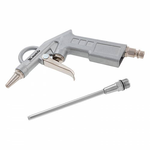 Пистолет продувочный с удлиненным соплом, пневматический, 135 мм// Matrix Пистолет продувочный с удлиненным соплом, пневматический, 135 мм// Matrix