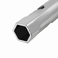 Ключ-трубка торцевой 17 х 19 мм, оцинкованный// Matrix Ключ-трубка торцевой 17 х 19 мм, оцинкованный// Matrix