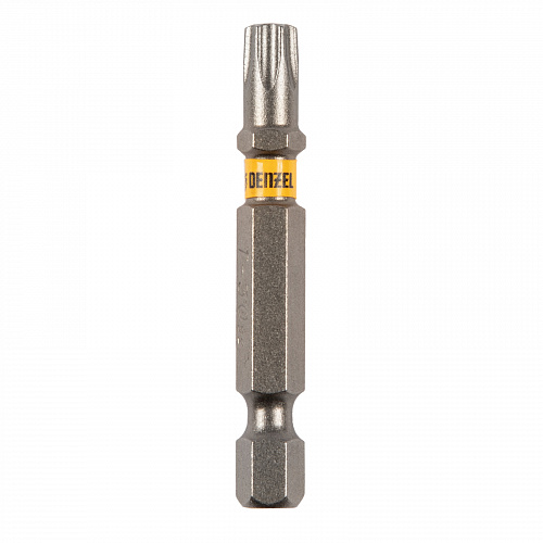 Набор бит TORX 30х50, сталь S2, шестигранный профиль, 10 шт.// Denzel Набор бит TORX 30х50, сталь S2, шестигранный профиль, 10 шт.// Denzel