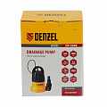 Дренажный насос DP500E, 500 Вт, подъем 7 м, 7000 л/ч// Denzel Дренажный насос DP500E, 500 Вт, подъем 7 м, 7000 л/ч// Denzel