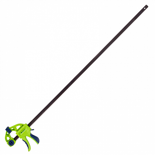 Струбцина F-образная, быстрозажимная, 900х70х1130 мм,пласт.корпус,фиксатор,двухкомп.рук-ка// Сибртех Струбцина F-образная, быстрозажимная, 900х70х1130 мм,пласт.корпус,фиксатор,двухкомп.рук-ка// Сибртех
