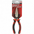 Длинногубцы NICKEL, 160 мм, изогнутые никелированные, двухкомпонентные рукоятки// Matrix Длинногубцы NICKEL, 160 мм, изогнутые никелированные, двухкомпонентные рукоятки// Matrix