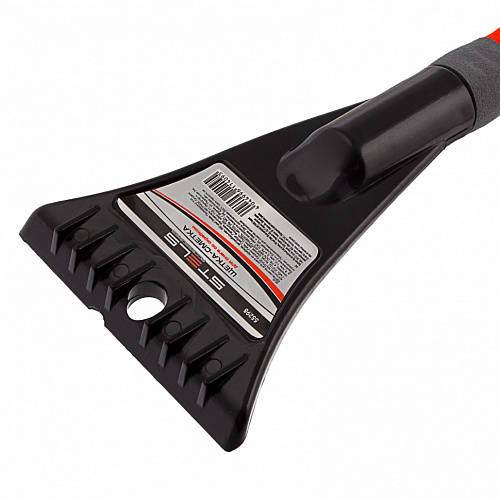 Щетка-сметка для снега со скребком, автомобильная, 850 мм// Stels Щетка-сметка для снега со скребком, автомобильная, 850 мм// Stels
