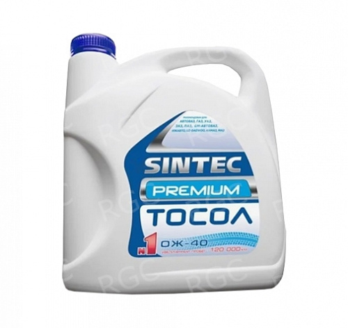 Жидкость охлаждающая SINTEC ОЖ-40 5л Жидкость охлаждающая SINTEC ОЖ-40 5л
