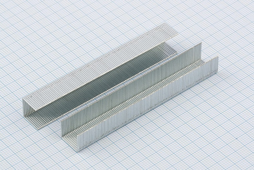 Скобы, 10 мм, для мебельного степлера, усиленные, тип 53, 1000 шт.// Gross Скобы, 10 мм, для мебельного степлера, усиленные, тип 53, 1000 шт.// Gross