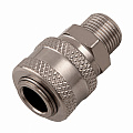 Муфта универсальная быстросъемная ("мама"), внешняя резьба 3/8", 2 шт.// Stels Муфта универсальная быстросъемная ("мама"), внешняя резьба 3/8", 2 шт.// Stels