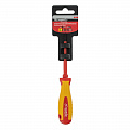 Отвертка Insulated до 1000 В, PH0x75 мм, CrMo, 2к рукоятка// Matrix Отвертка Insulated до 1000 В, PH0x75 мм, CrMo, 2к рукоятка// Matrix