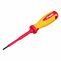 Отвертка Insulated до 1000 В, SL3,0x80 мм, CrMo, 2к рукоятка// Matrix Отвертка Insulated до 1000 В, SL3,0x80 мм, CrMo, 2к рукоятка// Matrix