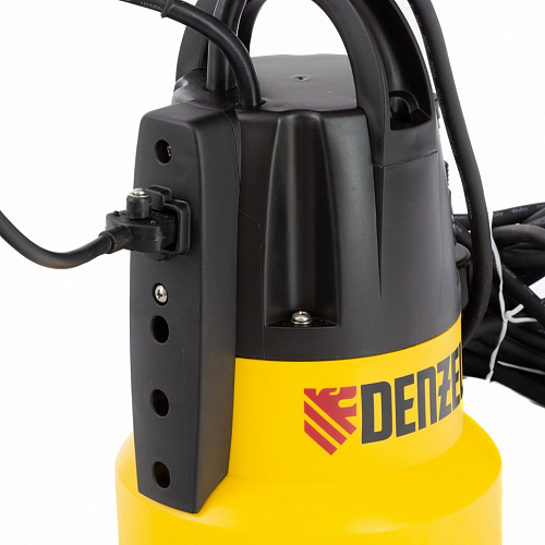 Дренажный насос DP500E, 500 Вт, подъем 7 м, 7000 л/ч// Denzel Дренажный насос DP500E, 500 Вт, подъем 7 м, 7000 л/ч// Denzel